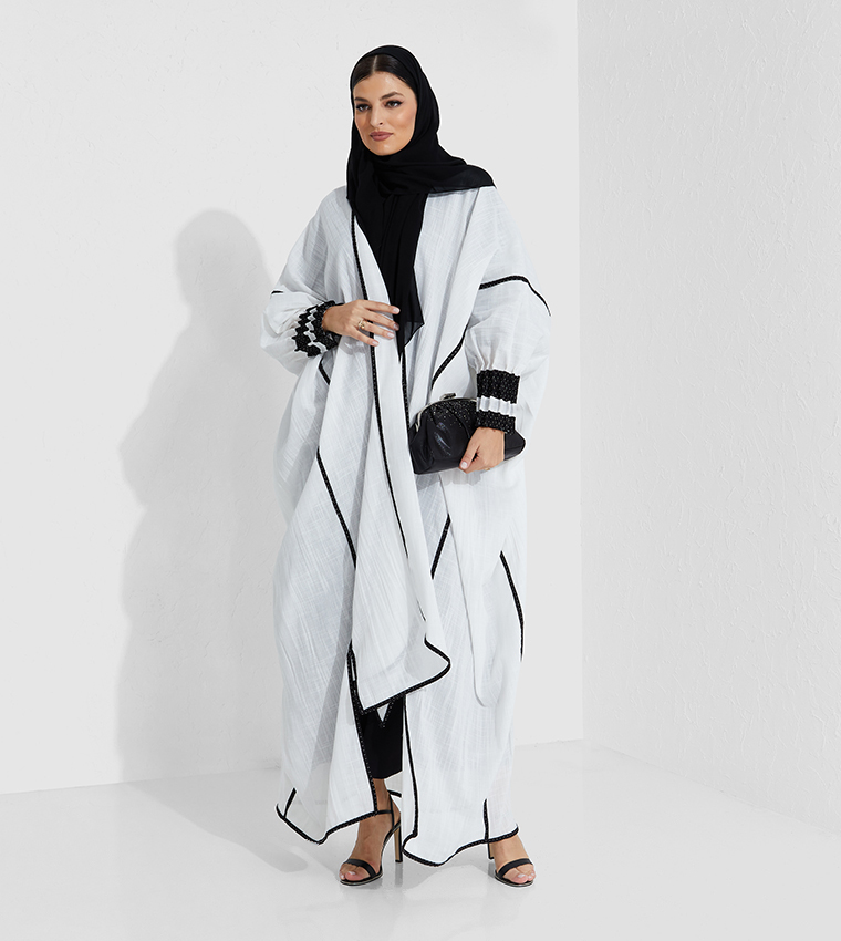 Linen Casual Abaya