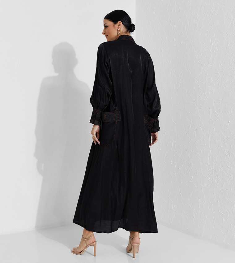 مويستريت  عباية - أسود Abaya