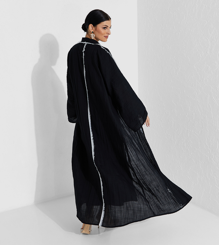 Moistreet  Abayas - Black Abaya