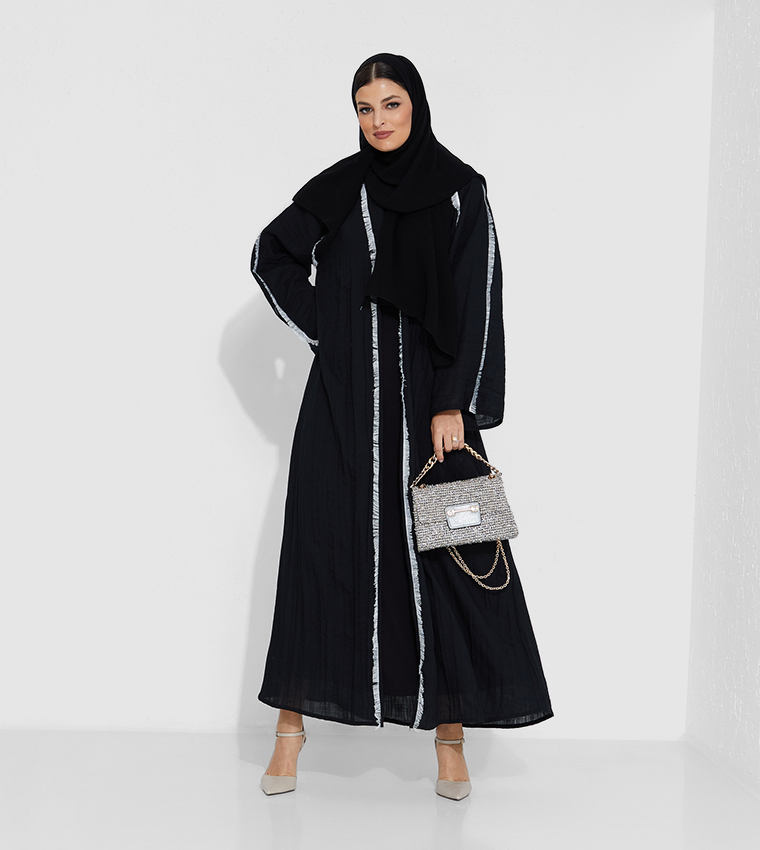 Moistreet  Abayas - Black Abaya
