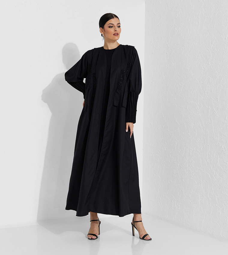 مويستريت  عباية - أسود Abaya