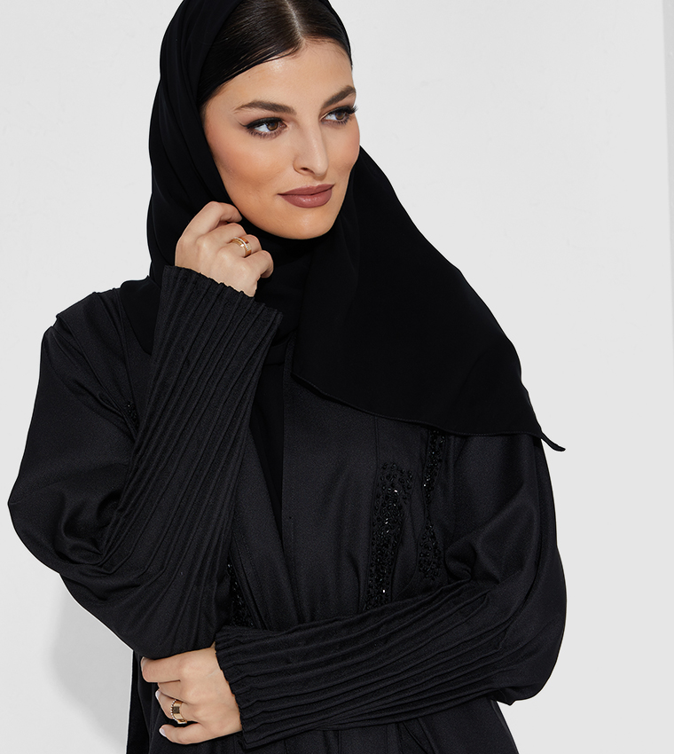 مويستريت  عباية - أسود Abaya