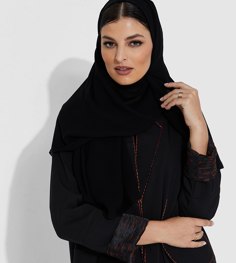 مويستريت  عباية - أسود Abaya