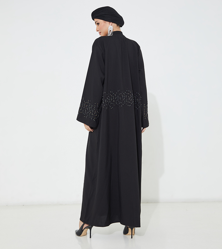 Full Sleeve Crepe Abaya