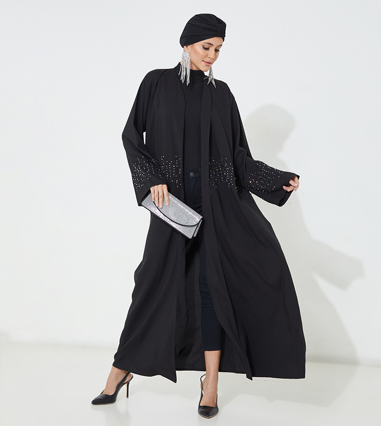 Full Sleeve Crepe Abaya