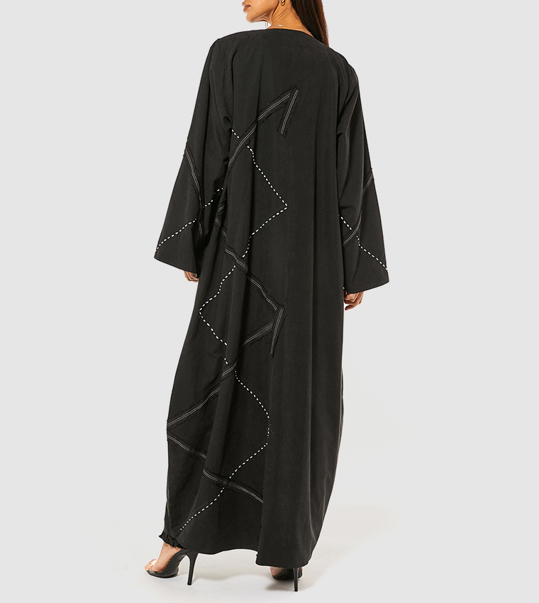 Moistreet  Abayas - Black Abayas