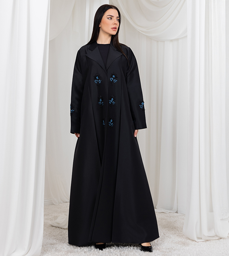 Victoria Satin Handmade Abaya