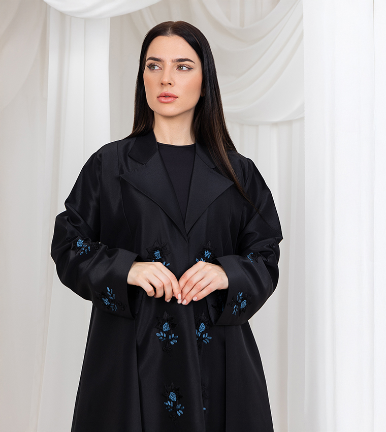 Victoria Satin Handmade Abaya