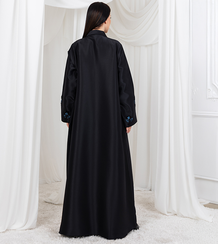 Victoria Satin Handmade Abaya