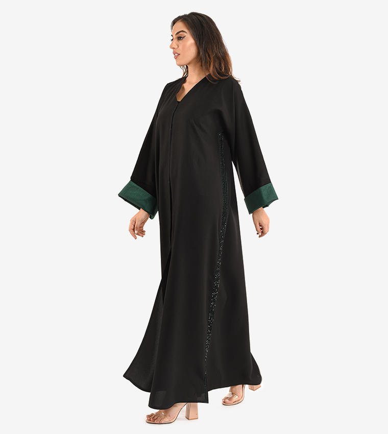 مويستريت  عباية - أسود Abayas