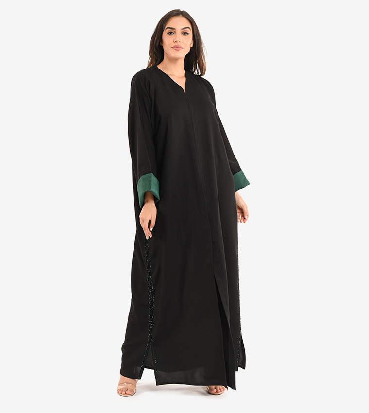 مويستريت  عباية - أسود Abayas