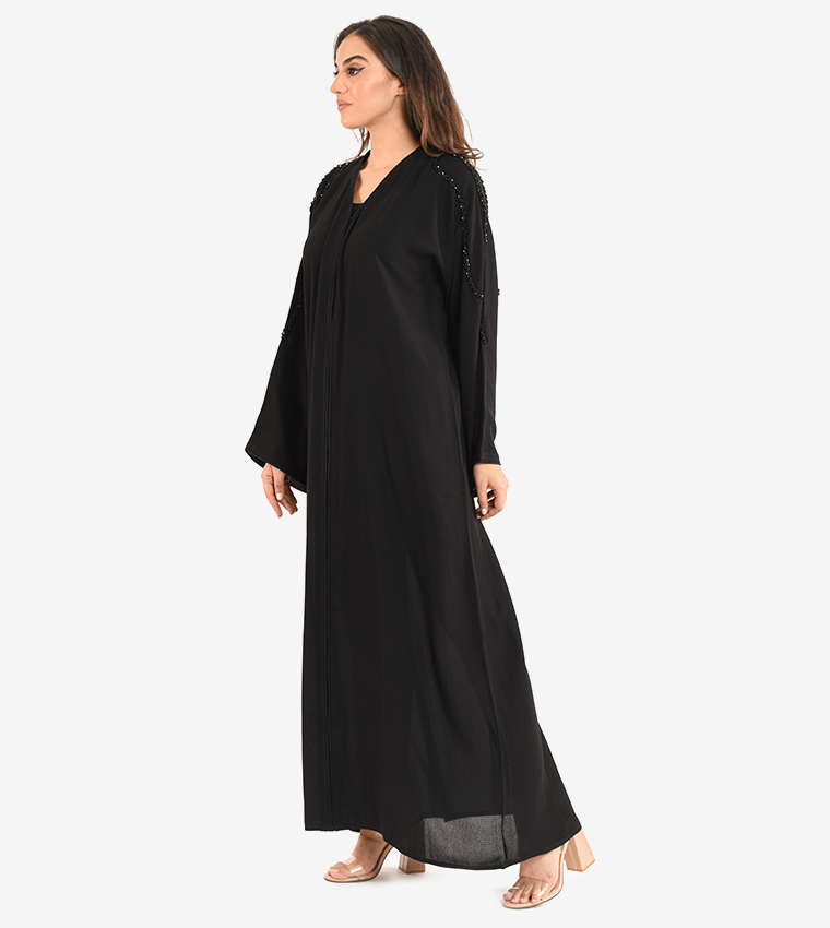 مويستريت  عباية - أسود Abayas