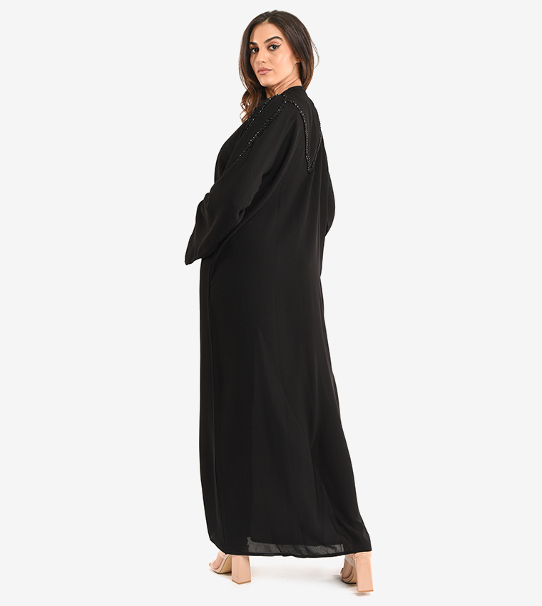 مويستريت  عباية - أسود Abayas