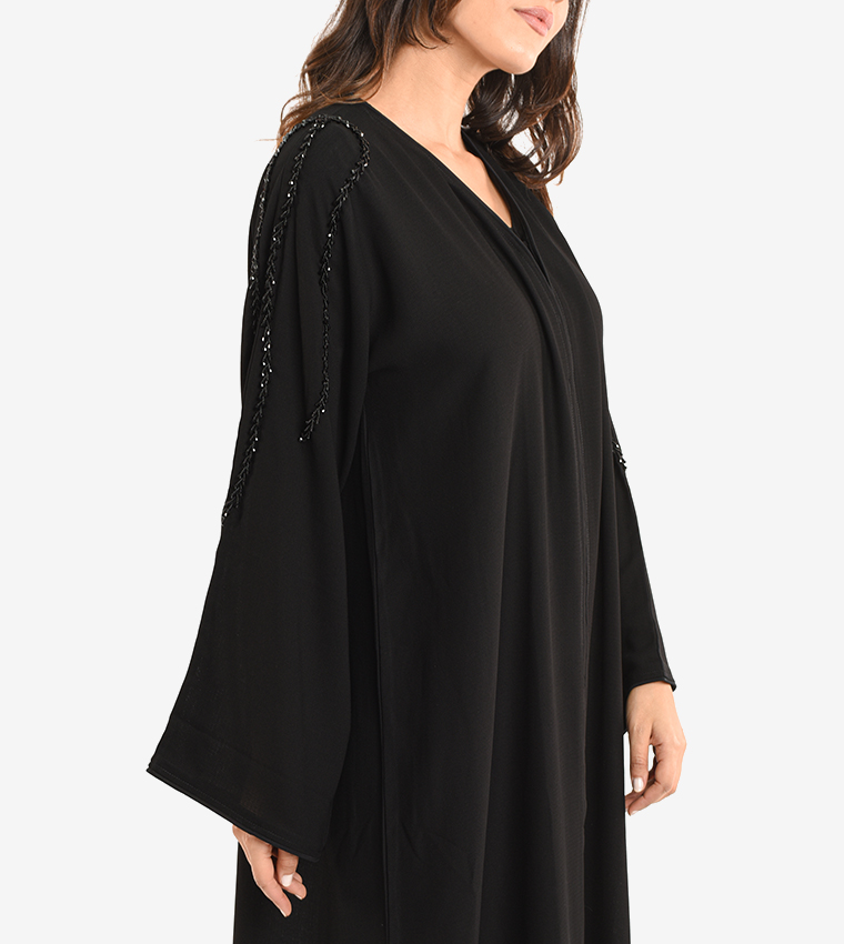 مويستريت  عباية - أسود Abayas