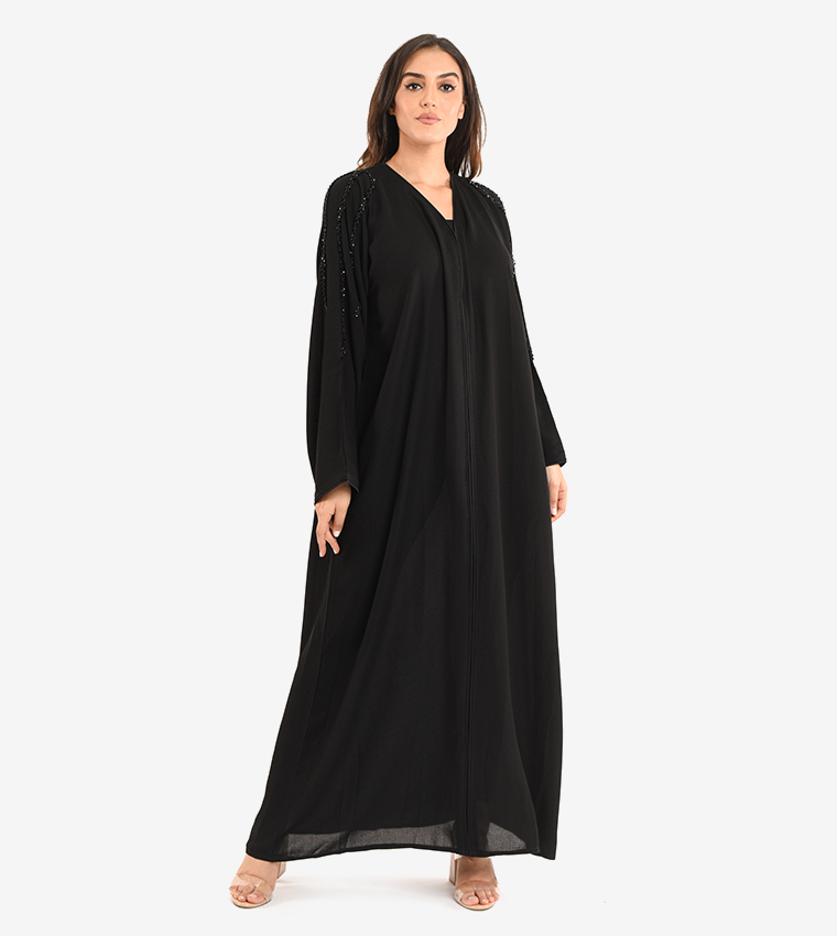 مويستريت  عباية - أسود Abayas