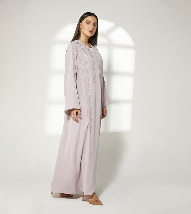 Embellished Long Sleeves Abaya
