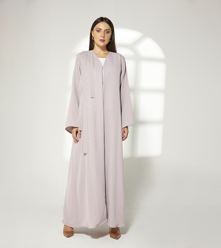 Embellished Long Sleeves Abaya