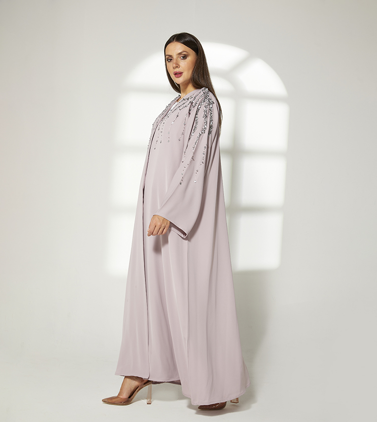 Embellished Long Sleeves Abaya
