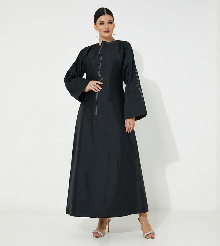 Moistreet  Abayas - Black Abayas
