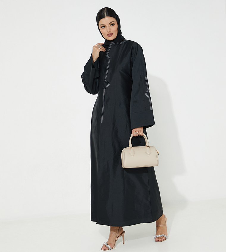 Moistreet  Abayas - Black Abayas