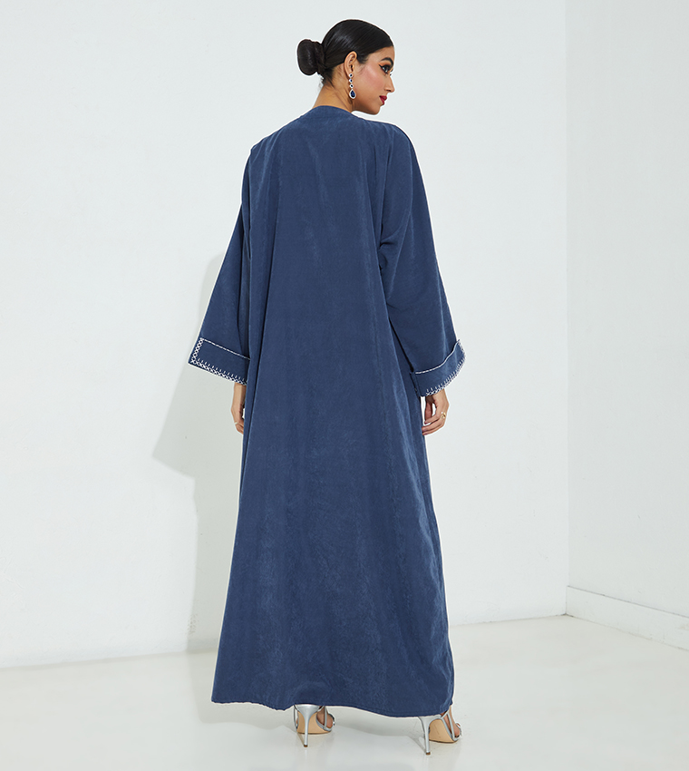 مويستريت  عباية - أزرق Abayas