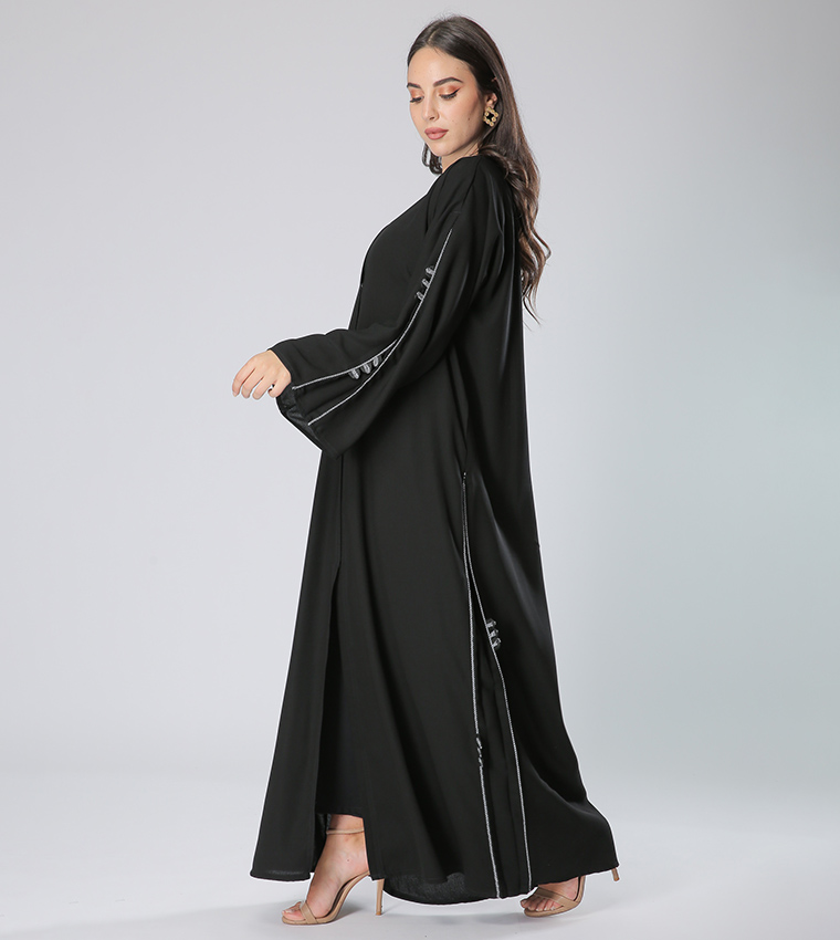 مويستريت  عباية - أسود Abayas