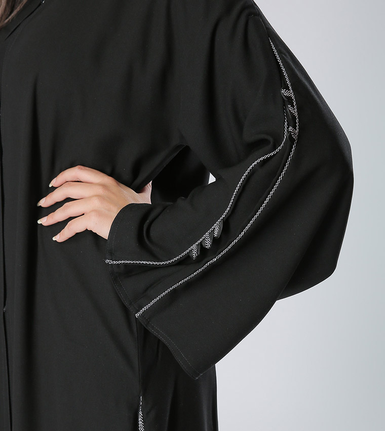 مويستريت  عباية - أسود Abayas