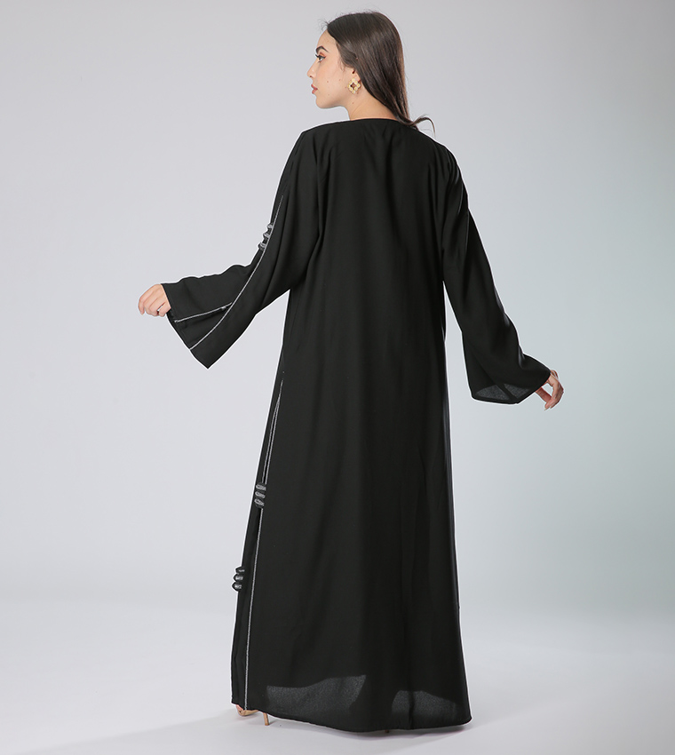 مويستريت  عباية - أسود Abayas