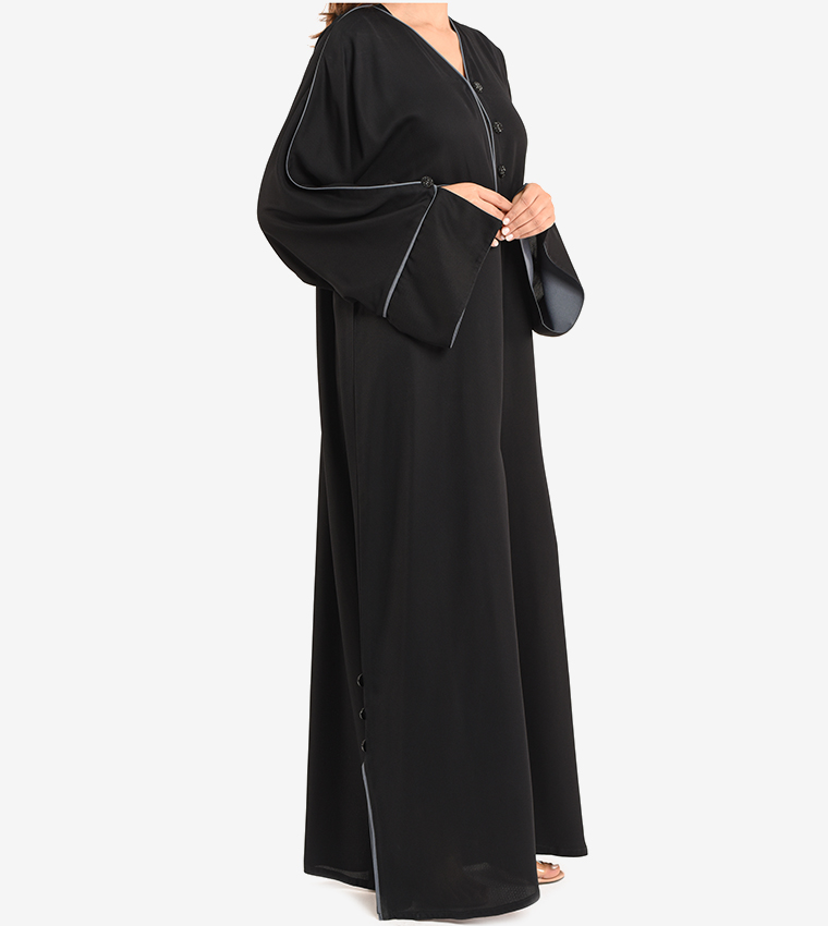 مويستريت  عباية - أسود Abayas