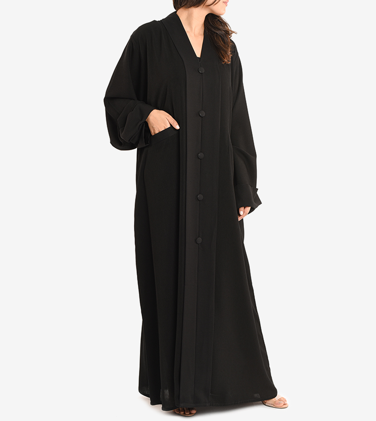 مويستريت  عباية - أسود Abayas