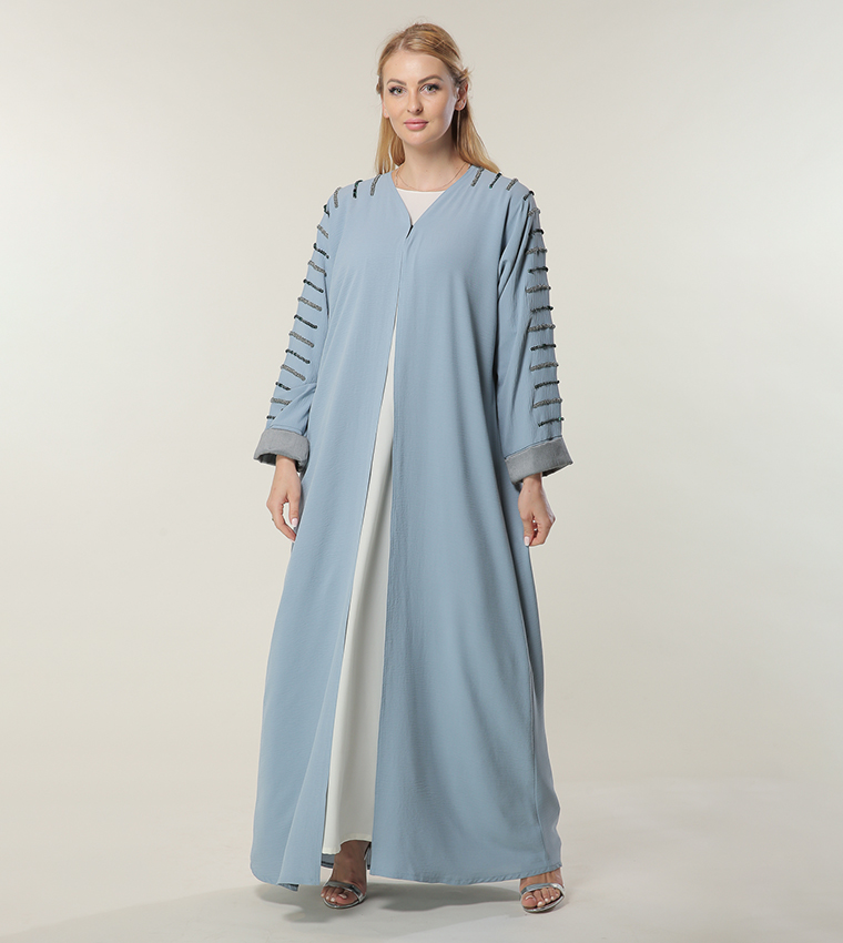 مويستريت  عباية - أزرق Abayas