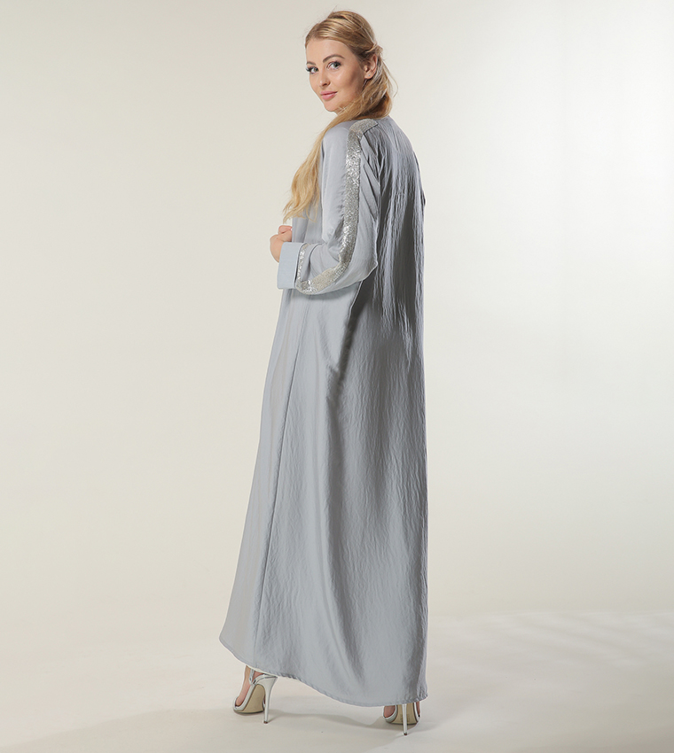 Embellished Long Sleeves Abaya