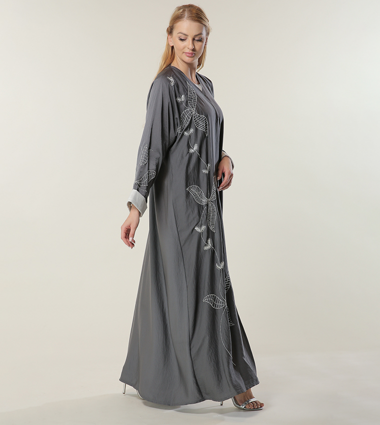 Embellished Long Sleeves Abaya