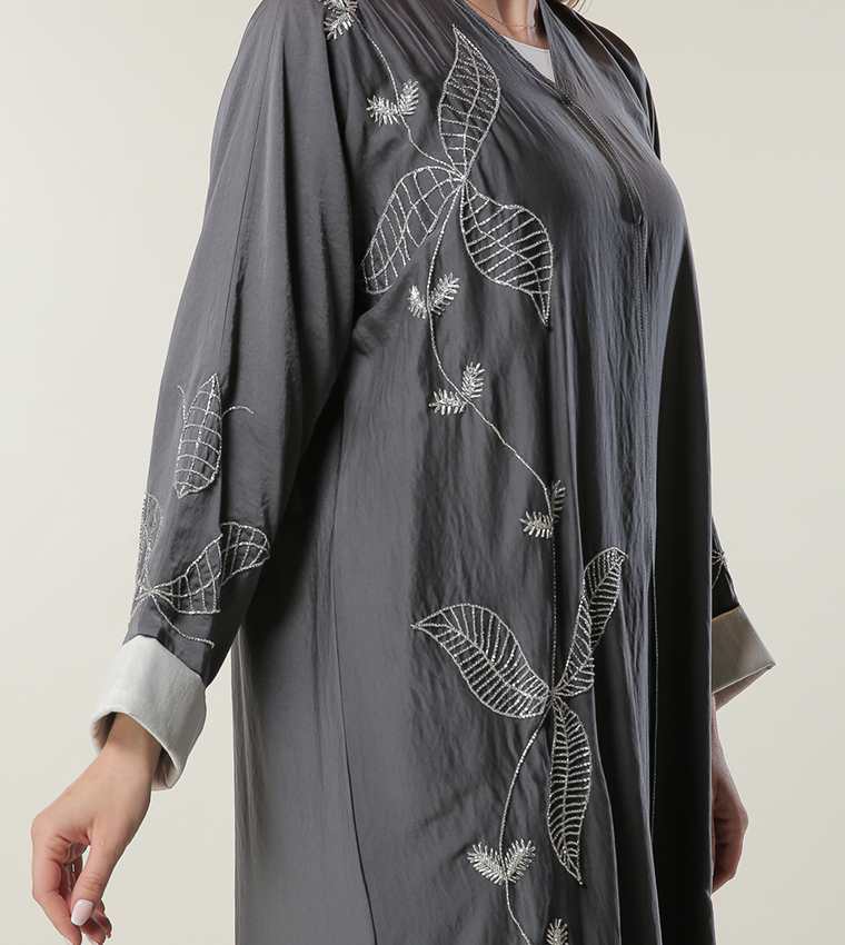 Embellished Long Sleeves Abaya