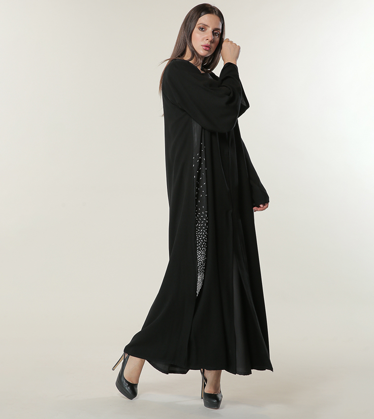مويستريت  عباية - أسود Abayas