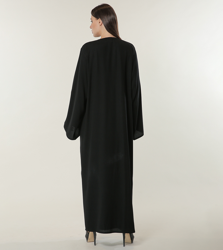 Embellished Jacket Panelled Abaya