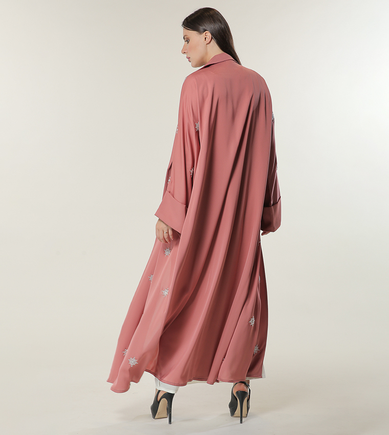 Moistreet  Abayas - Pink Abayas