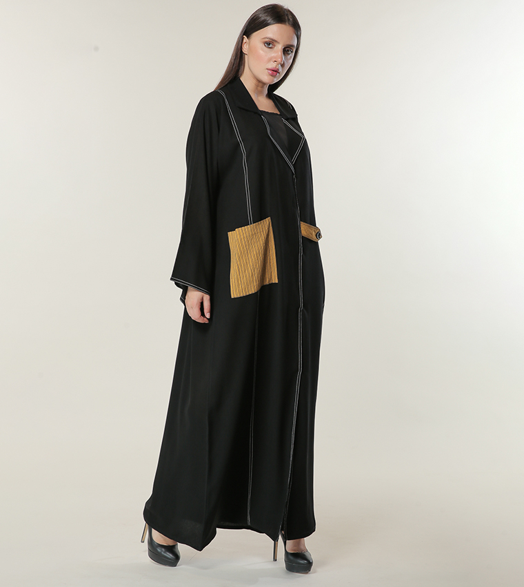 Moistreet  Abayas - Black Abayas