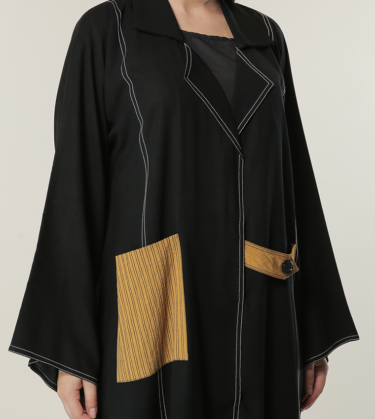 Moistreet  Abayas - Black Abayas