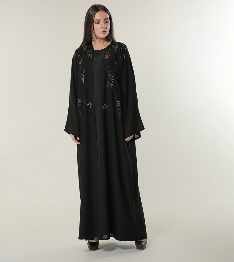 Embellished Long Sleeves Abaya