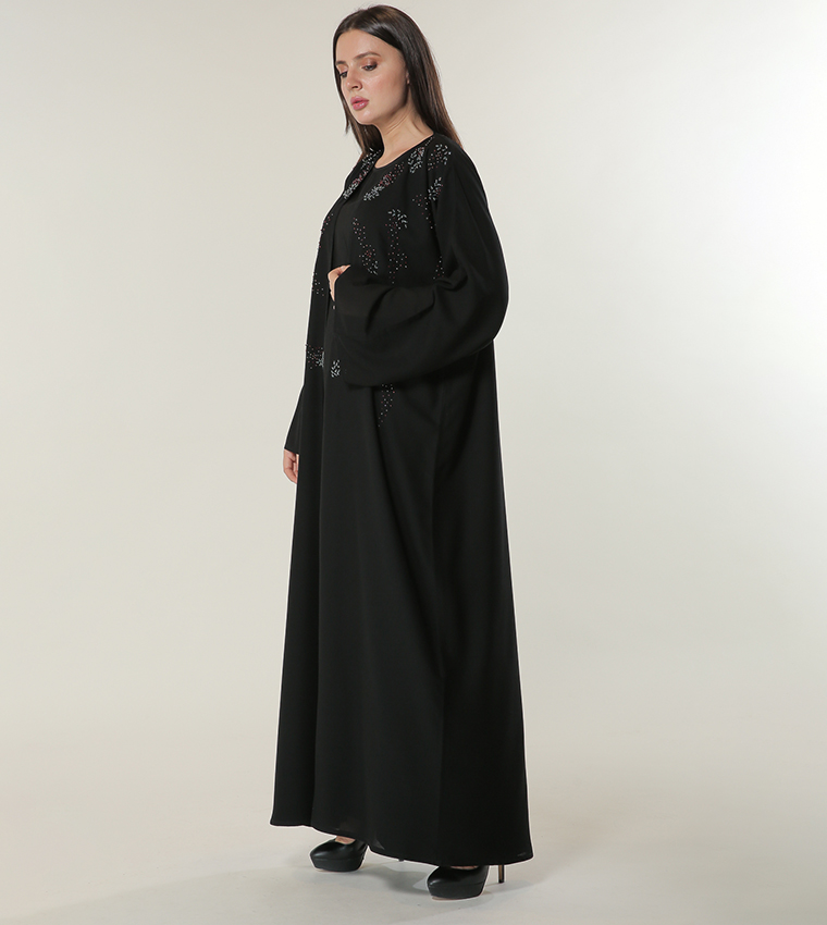Embellished Long Sleeves Abaya
