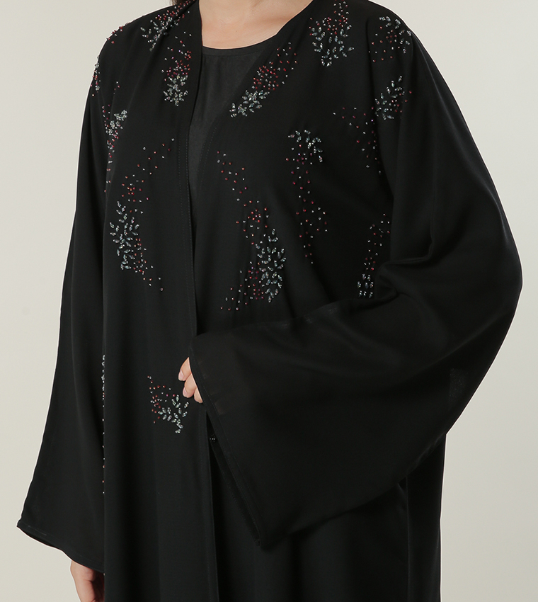 Embellished Long Sleeves Abaya