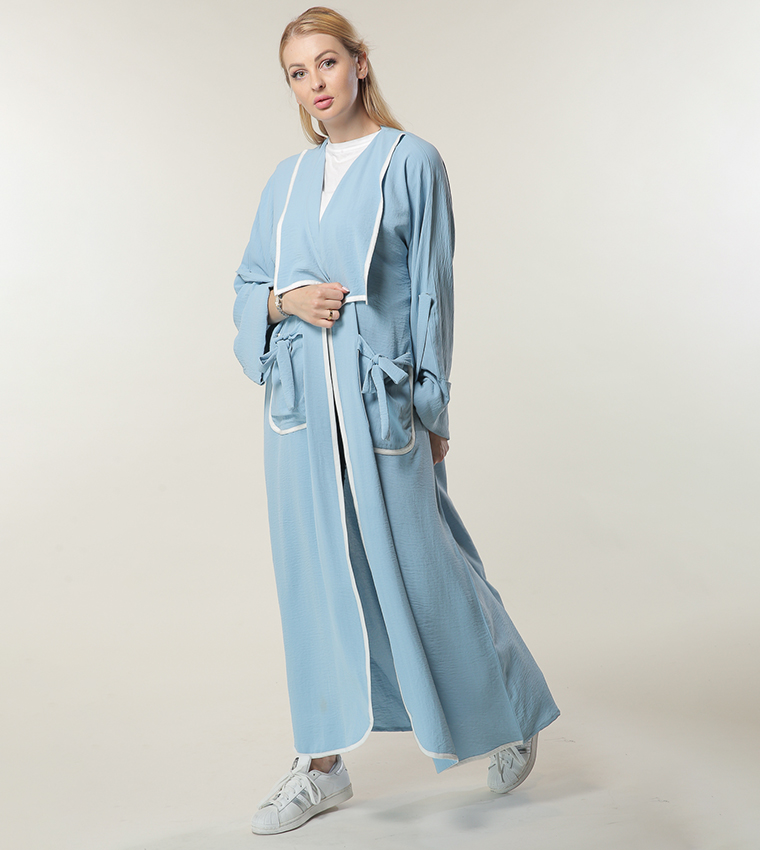 مويستريت  عباية - أزرق Abayas