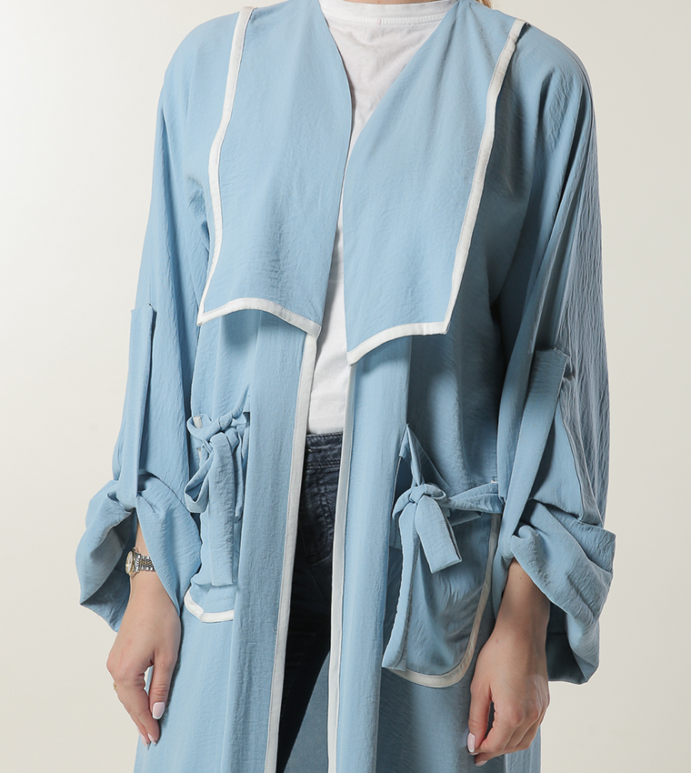 مويستريت  عباية - أزرق Abayas