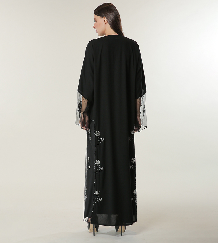 مويستريت  عباية - أسود Abayas