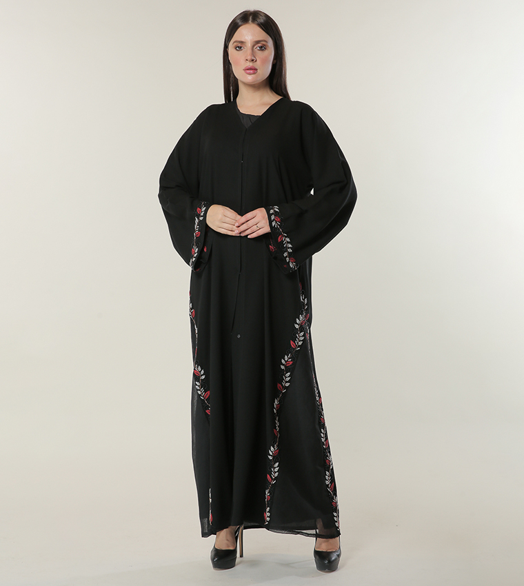 Moistreet  Abayas - Black Abayas