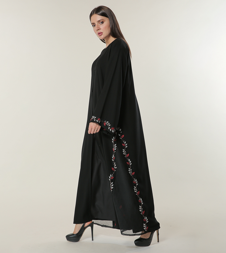 Moistreet  Abayas - Black Abayas