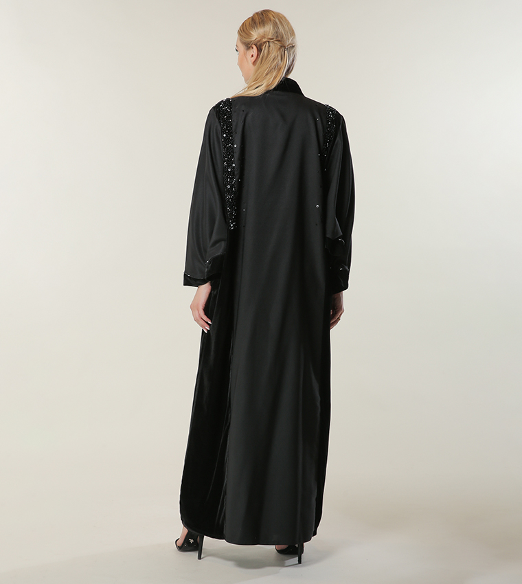 Embellished Long Sleeves Abaya