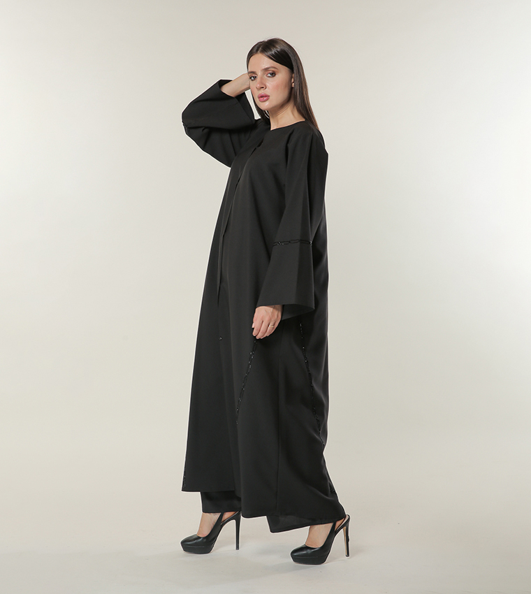 Self Embellished Abaya