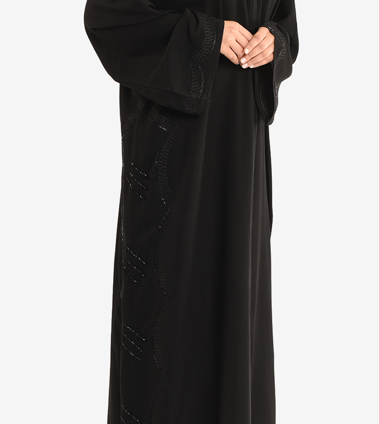 مويستريت  عباية - أسود Abayas